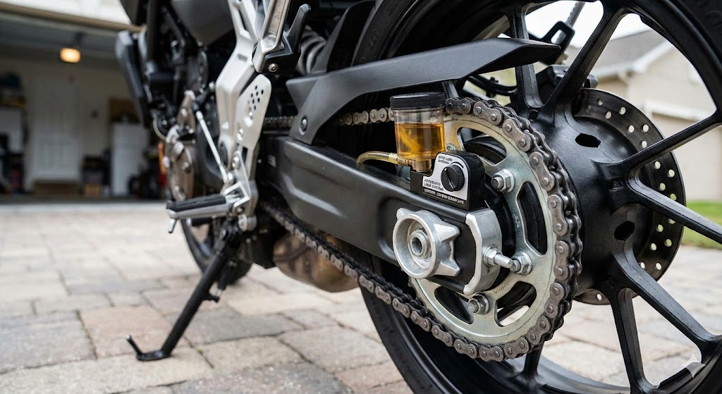 . Automatic Lubrication System for Bike Chain